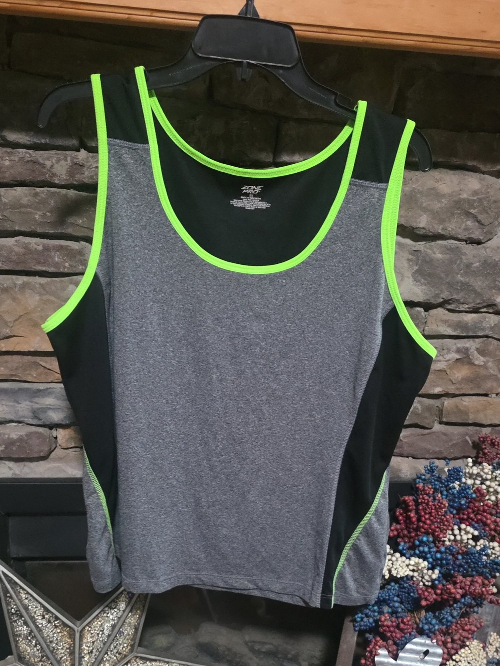Zone Pro Sports Tank Sz 2X